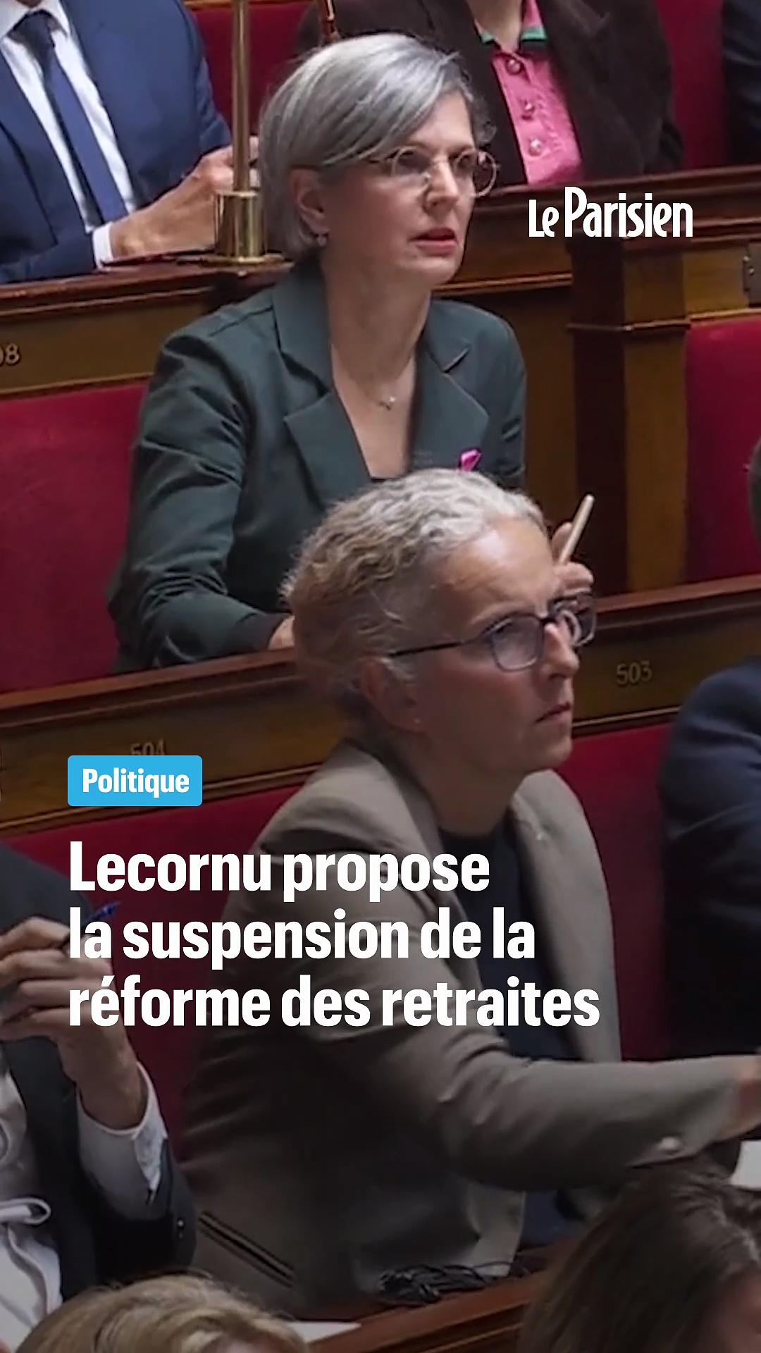 Lecornu annonce la suspension de la réforme des retraites
