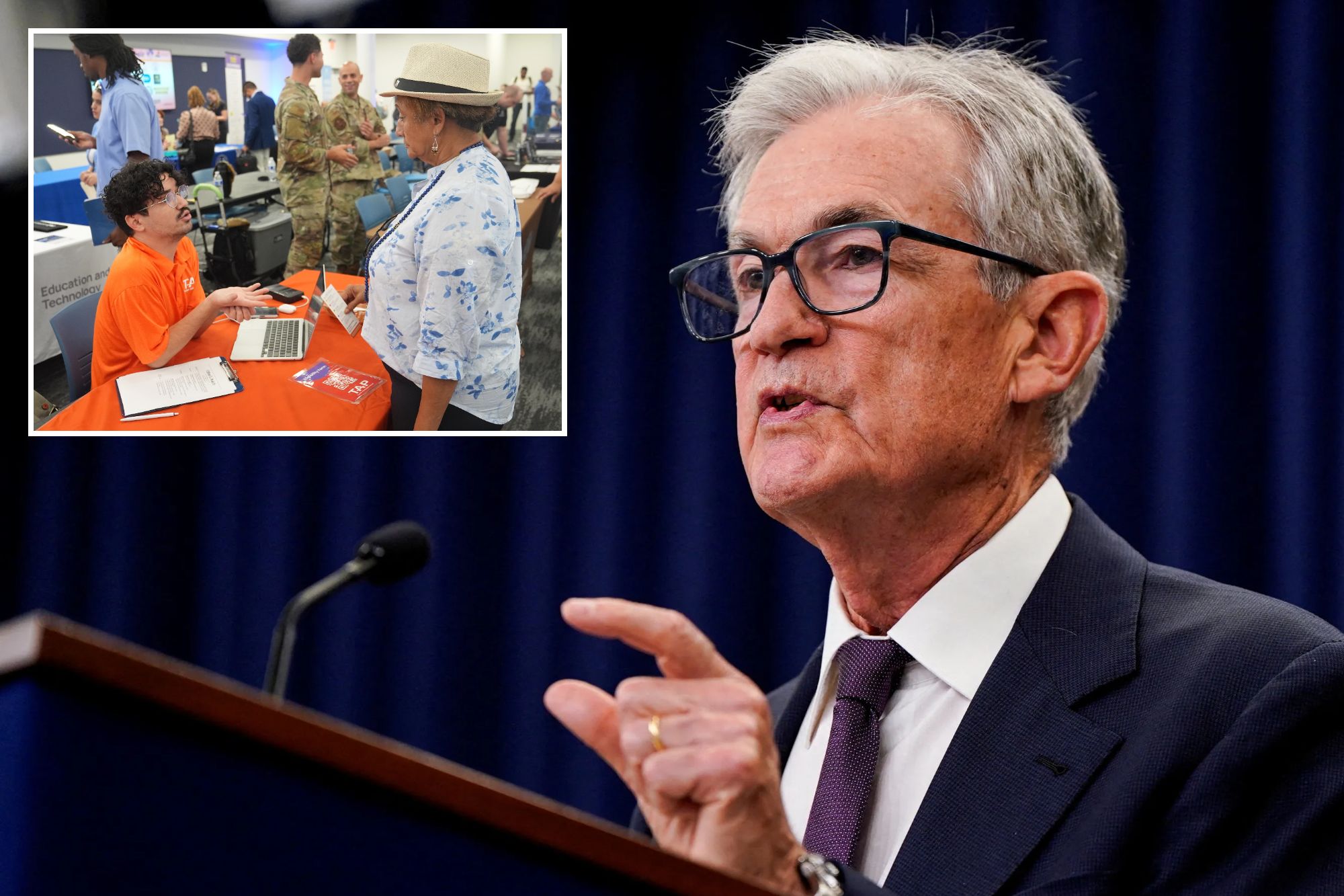 Fed Chair Powell worried about hiring slowdown — a sign more rate cuts ...
