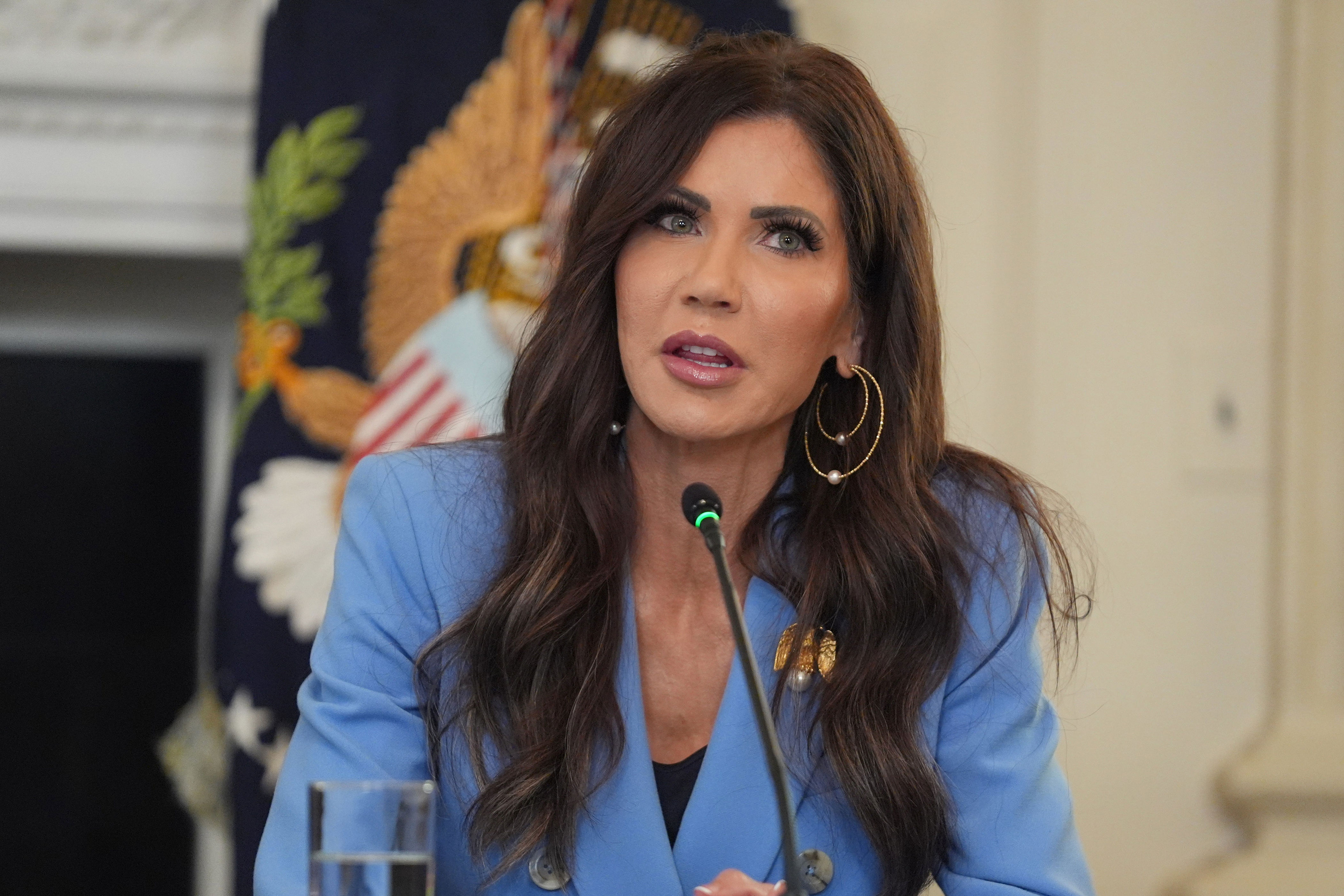 Vance says only terrible people mistreat dogs forgeting Noem uproar