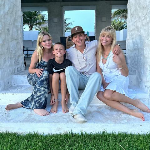 Reese Witherspoon/Instagram Reese Witherspoon (right) with kids Ava, Tennessee, and Deacon