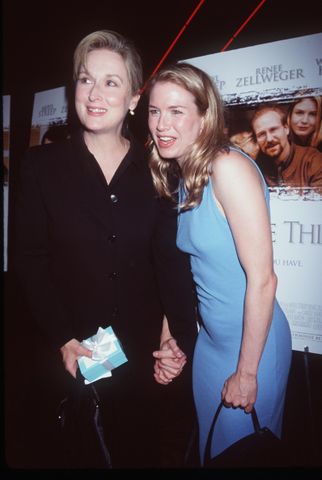 Meryl Streep and Renée Zellweger at the premiere of 'One True Thing' in 1998.