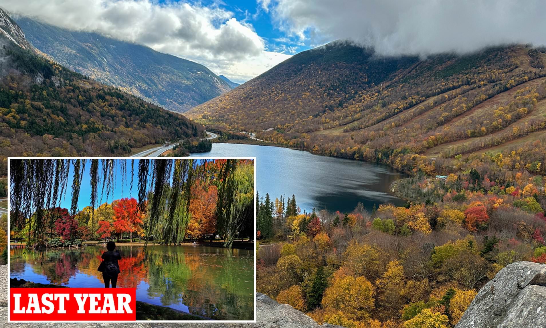 New England's colorful fall foliage is drab flop after drought ...