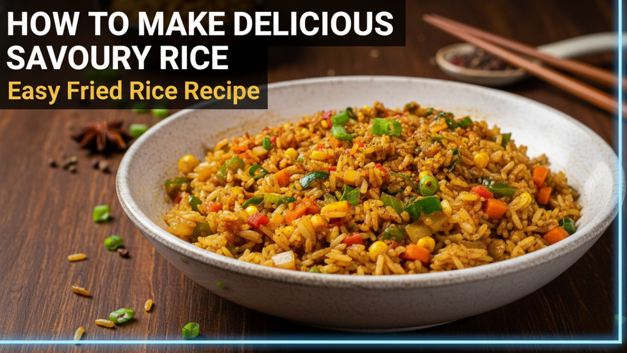 How to Make Delicious Savoury Rice: Easy Fried Rice Recipe
