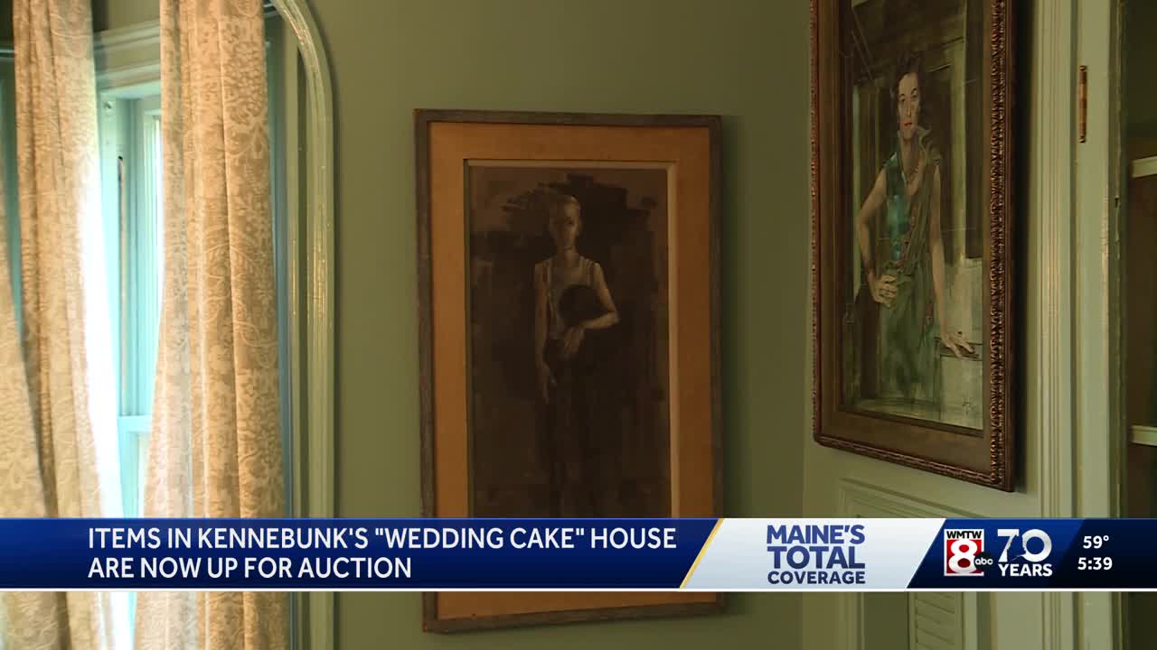 Buy a piece of Kennebunk's wedding cake house, estate collection for sale