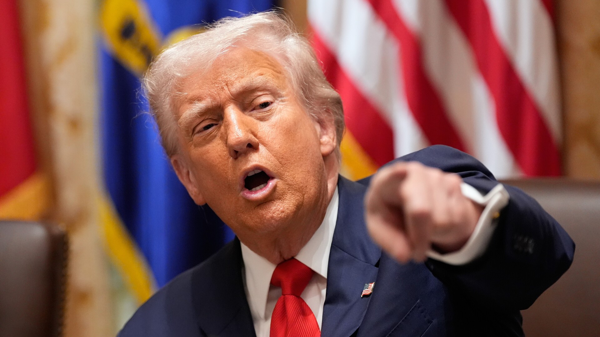 ‘I don’t take questions from ABC’: Donald Trump blasts ‘fake news’ reporter