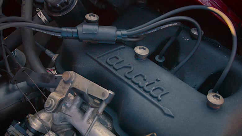 The strange and clever Lancia V4 engine design