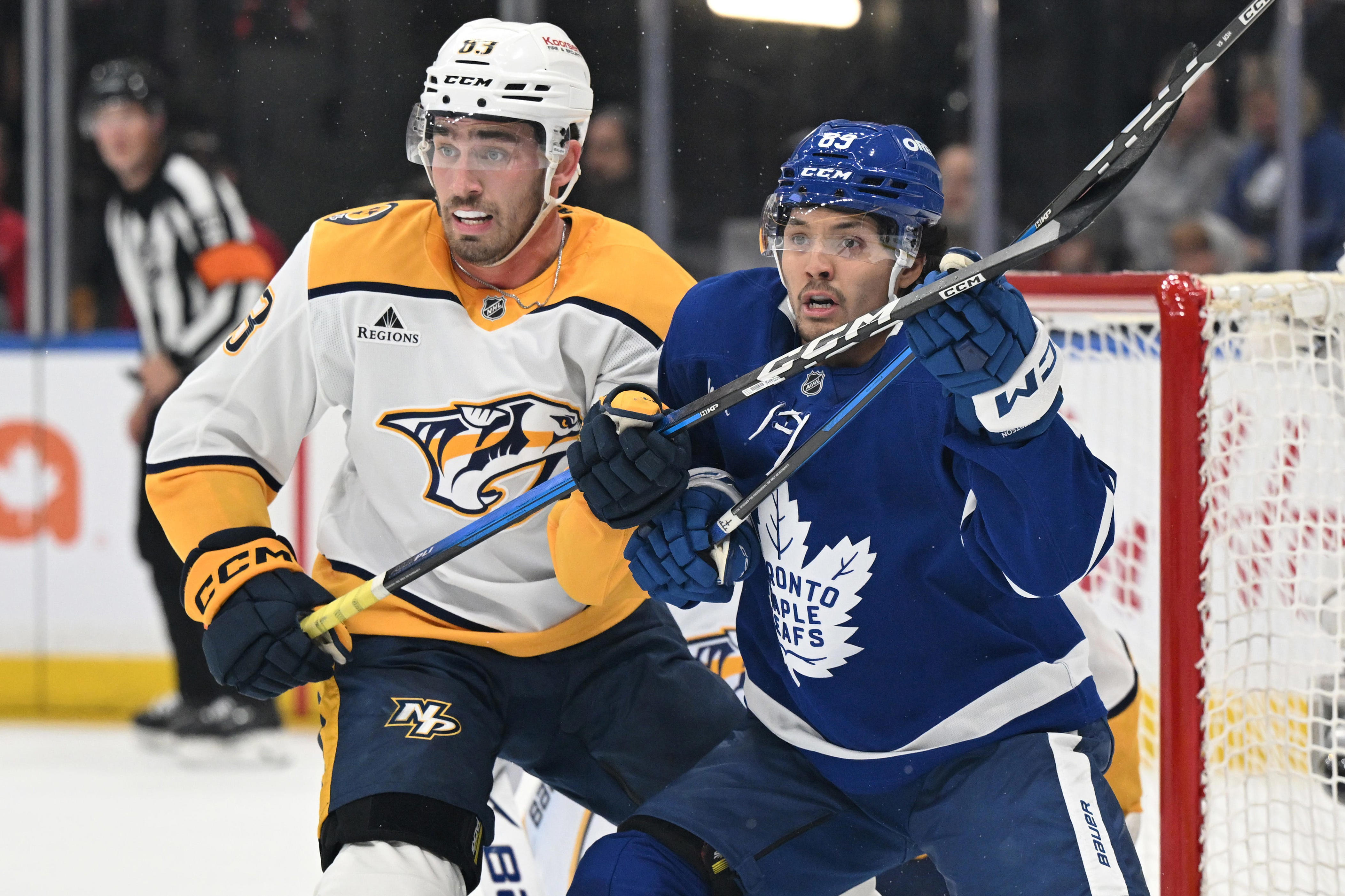 Nashville Predators fall 7-4 to Toronto Maple Leafs, suffer first ...