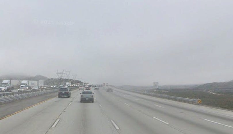 Victorville man killed after pickup truck tumbles off 15 Freeway at ...