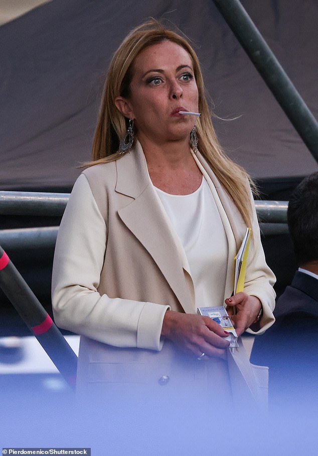 does giorgia meloni smoke cigarettes Italian Prime Minister Giorgia Meloni says she can't quit smoking... she  might 'kill somebody'