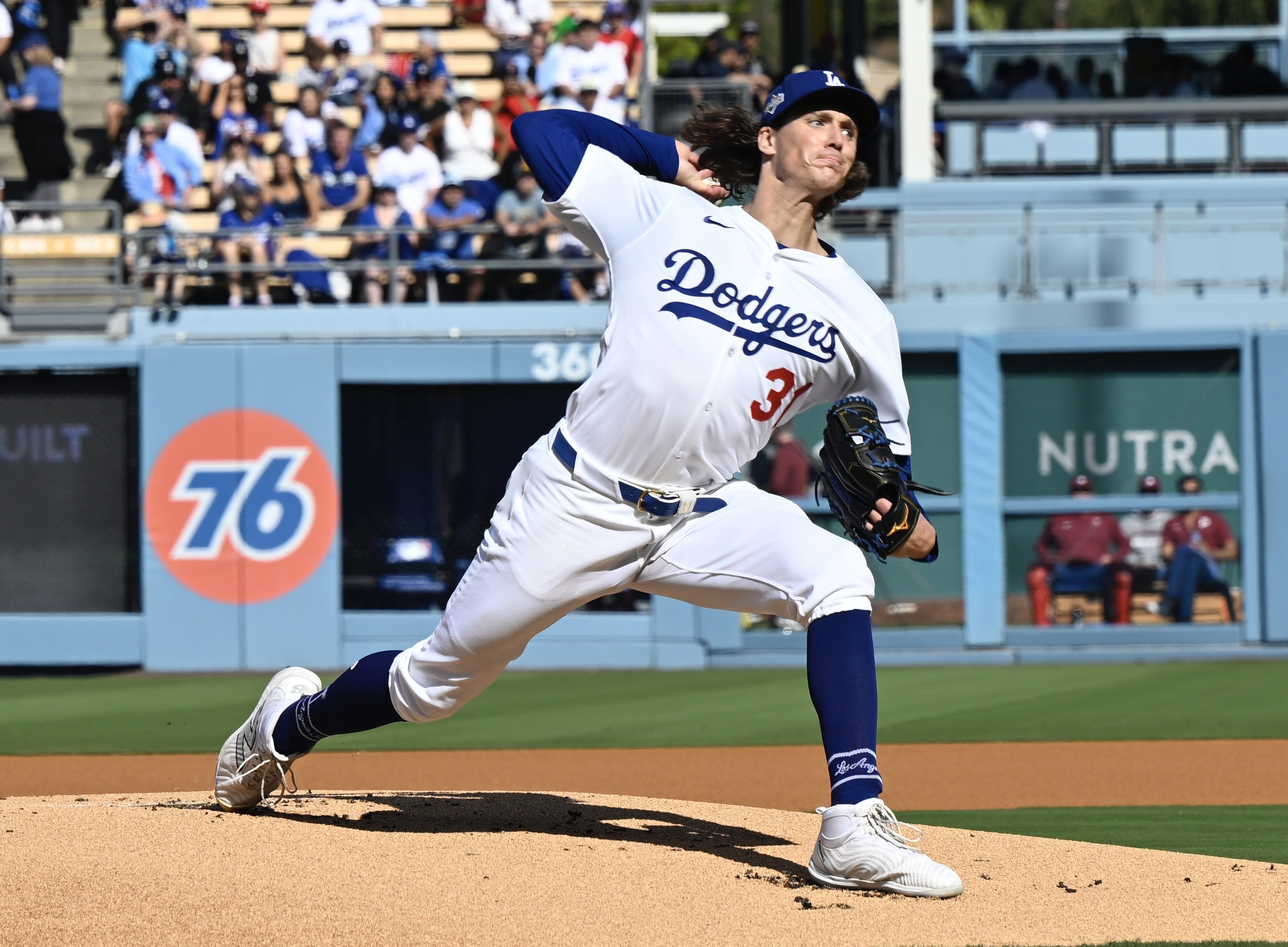 Dodgers set starting rotation for remainder of NLCS
