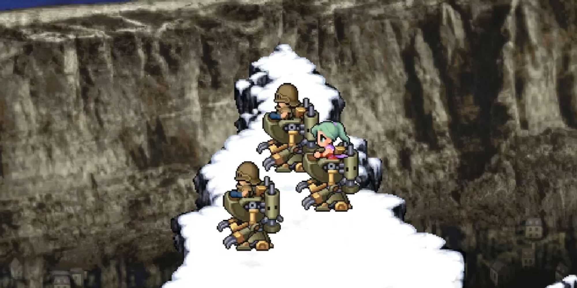 Biggs and Wedge Final Fantasy 6 Cliff