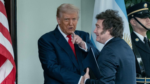 Trump ata la ayuda financiera a Argentina al éxito electoral de Milei