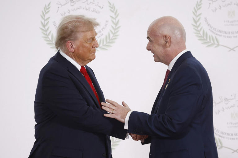 Trump Invited Head of FIFA Gianni Infantino to Gaza Peace Summit