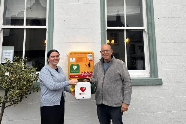 Life-saving device installed at village hotel following delivery driver ...