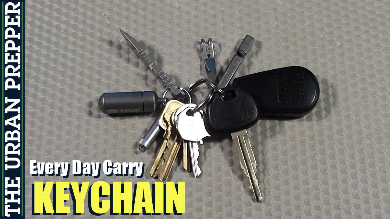 How to build a streamlined everyday carry keychain setup