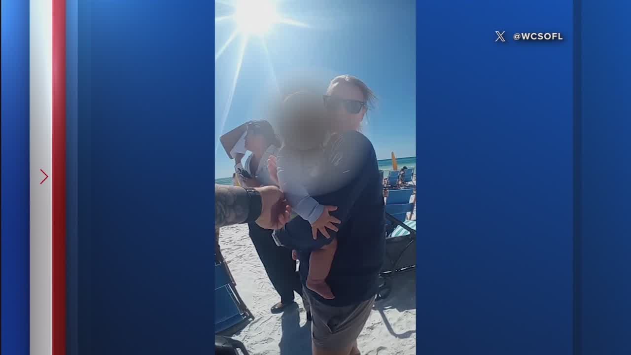 Local couple arrested for allegedly leaving baby on beach
