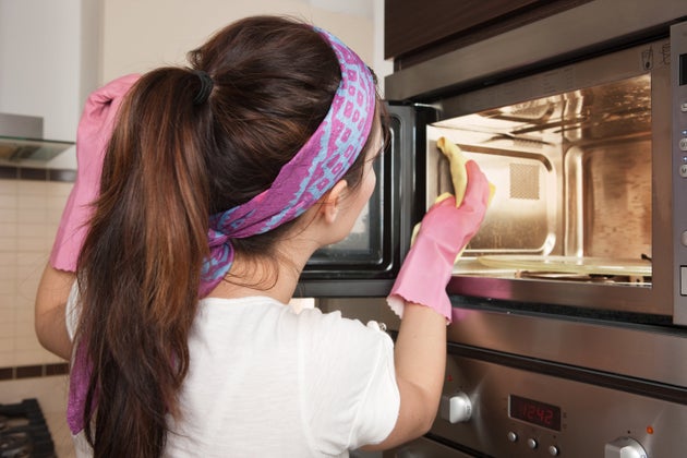 Check the inside of your microwave, because it's very likely you haven't cleaned it.