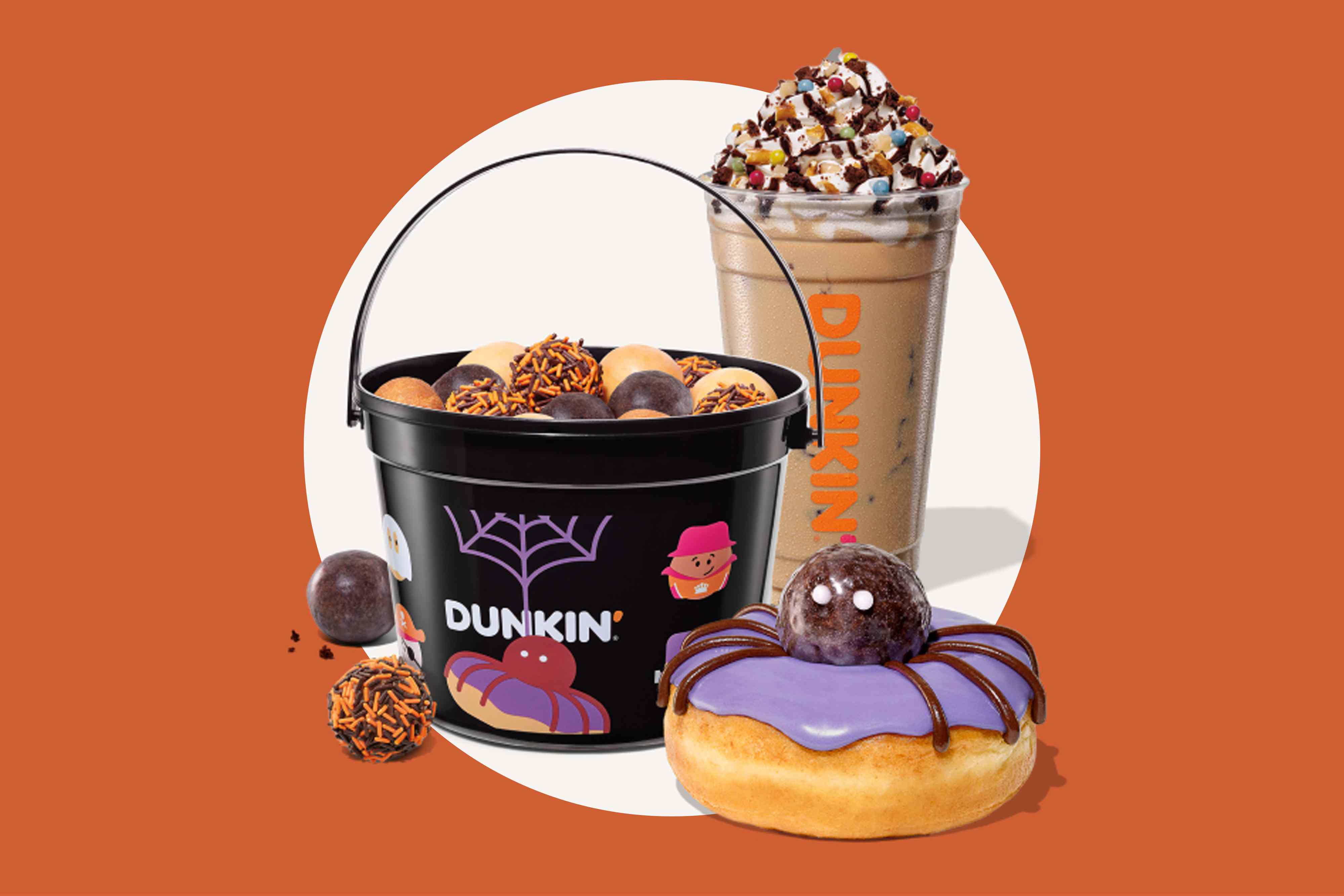 Dunkin’s 2025 Halloween Menu Is Packed With Tricks, Treats, and a Few
