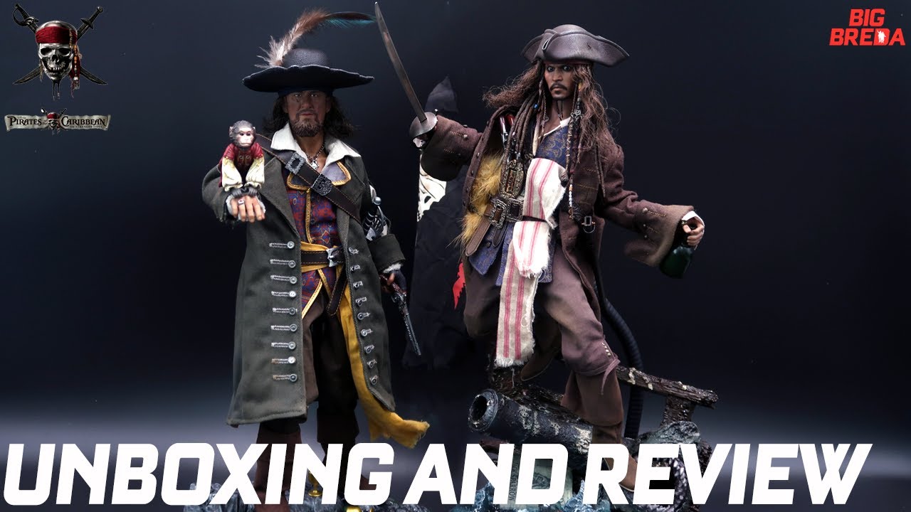 Pirates of the Caribbean Captain Barbossa 1/6 Scale Figure Unboxing and
