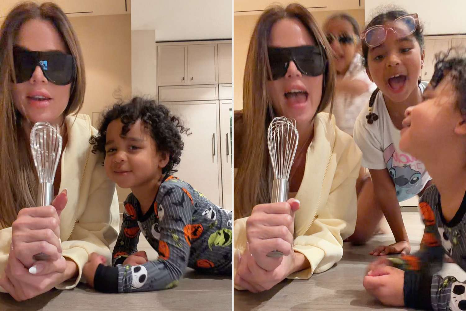 Khloé Kardashian Films Adorable Home Music Video with Kids Tatum and