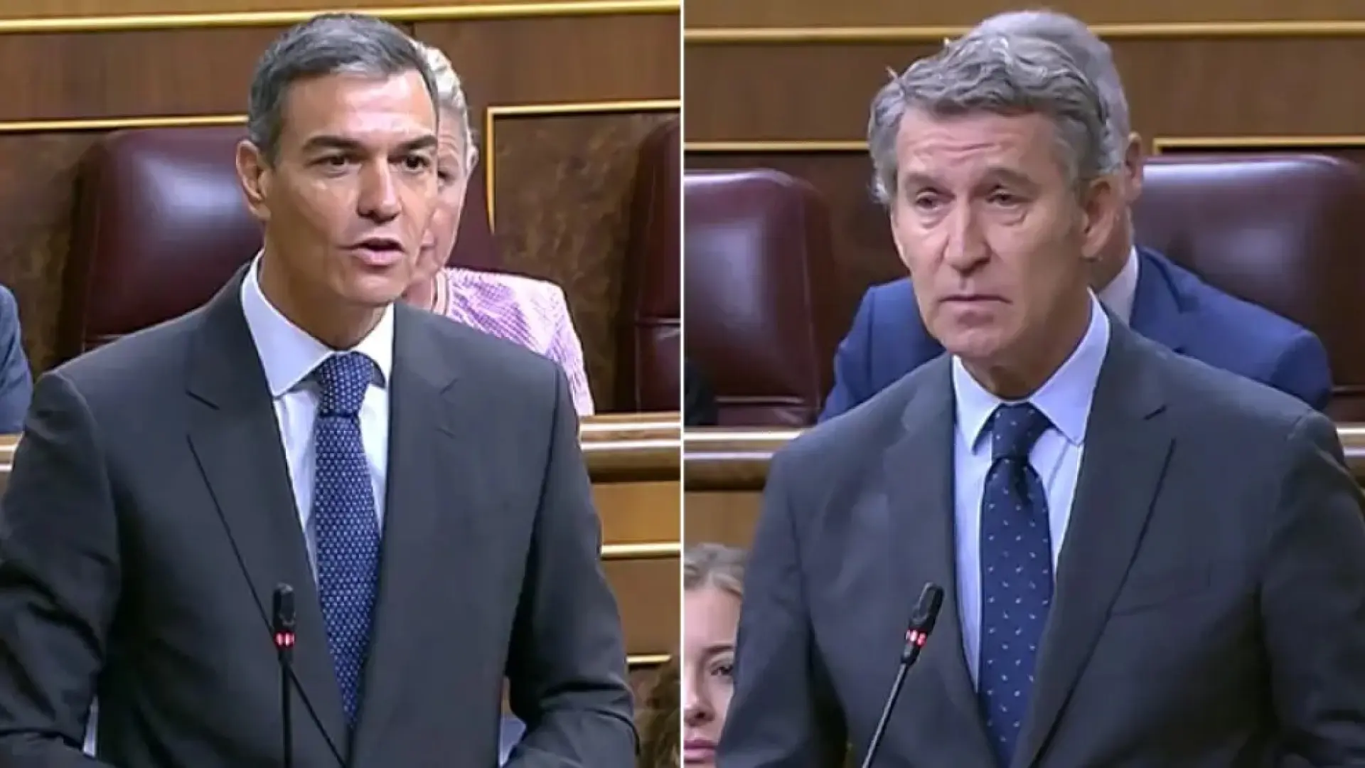 Feijóo acusa a Sánchez de "crujir a impuestos" y "proteger a los que ...