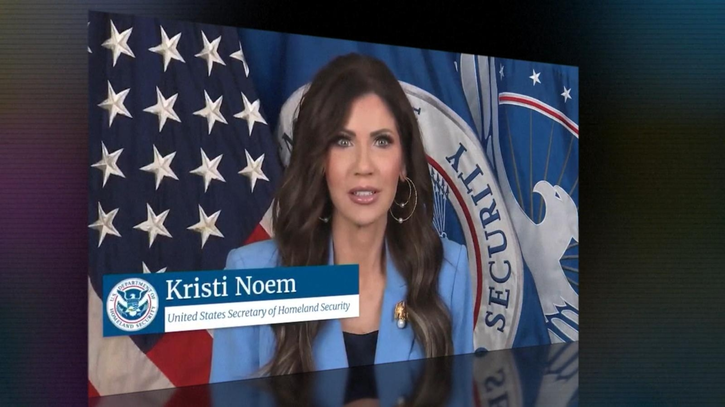 Kristi Noem airport video stirs backlash amid shutdown