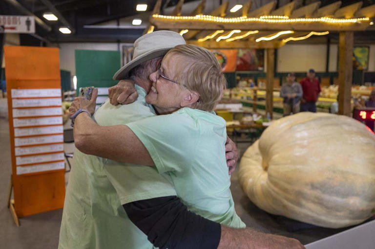 Massive pumpkin sets new record at the NC State Fair. Here's how much ...