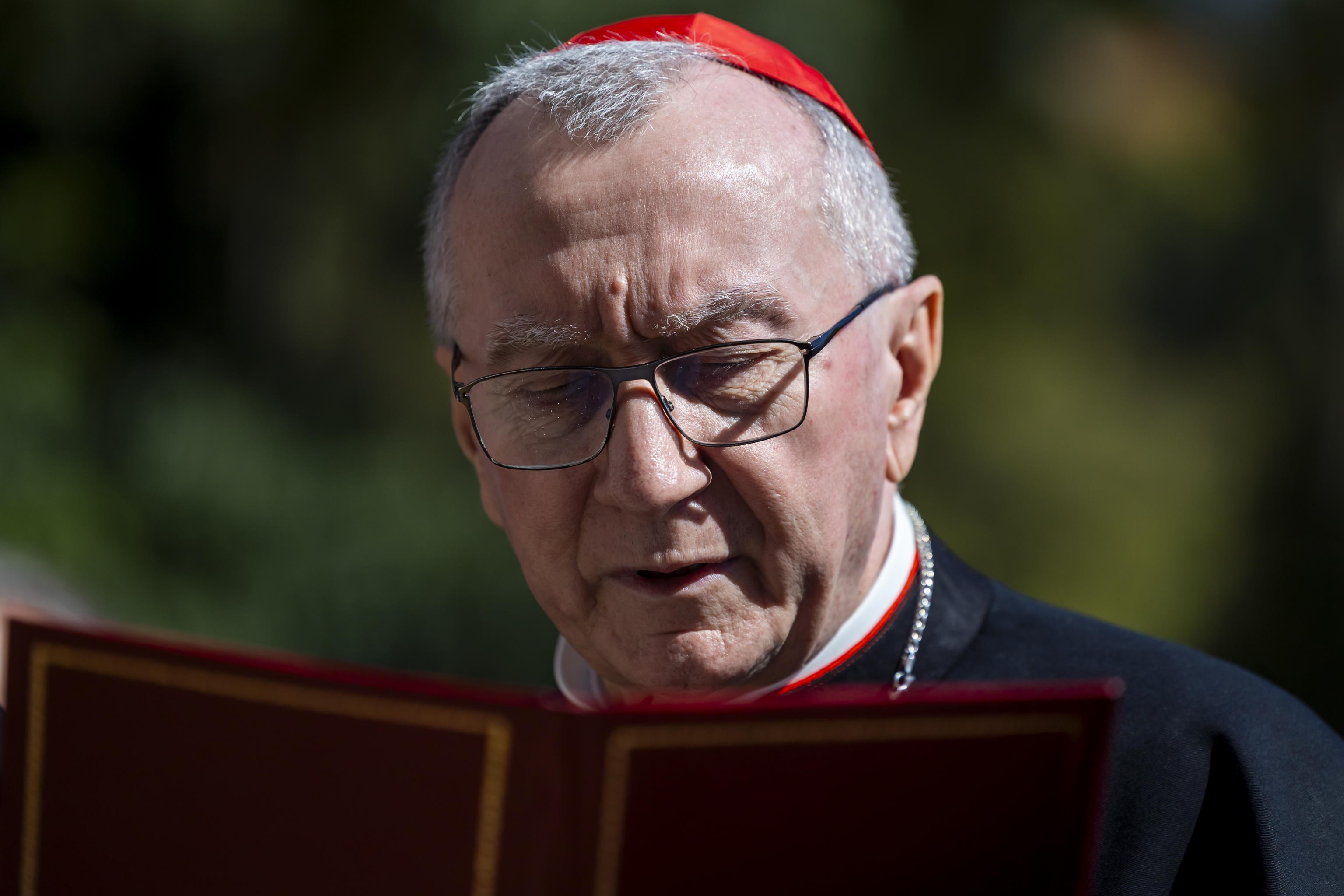 You don't go on a trip to Auschwitz says Parolin