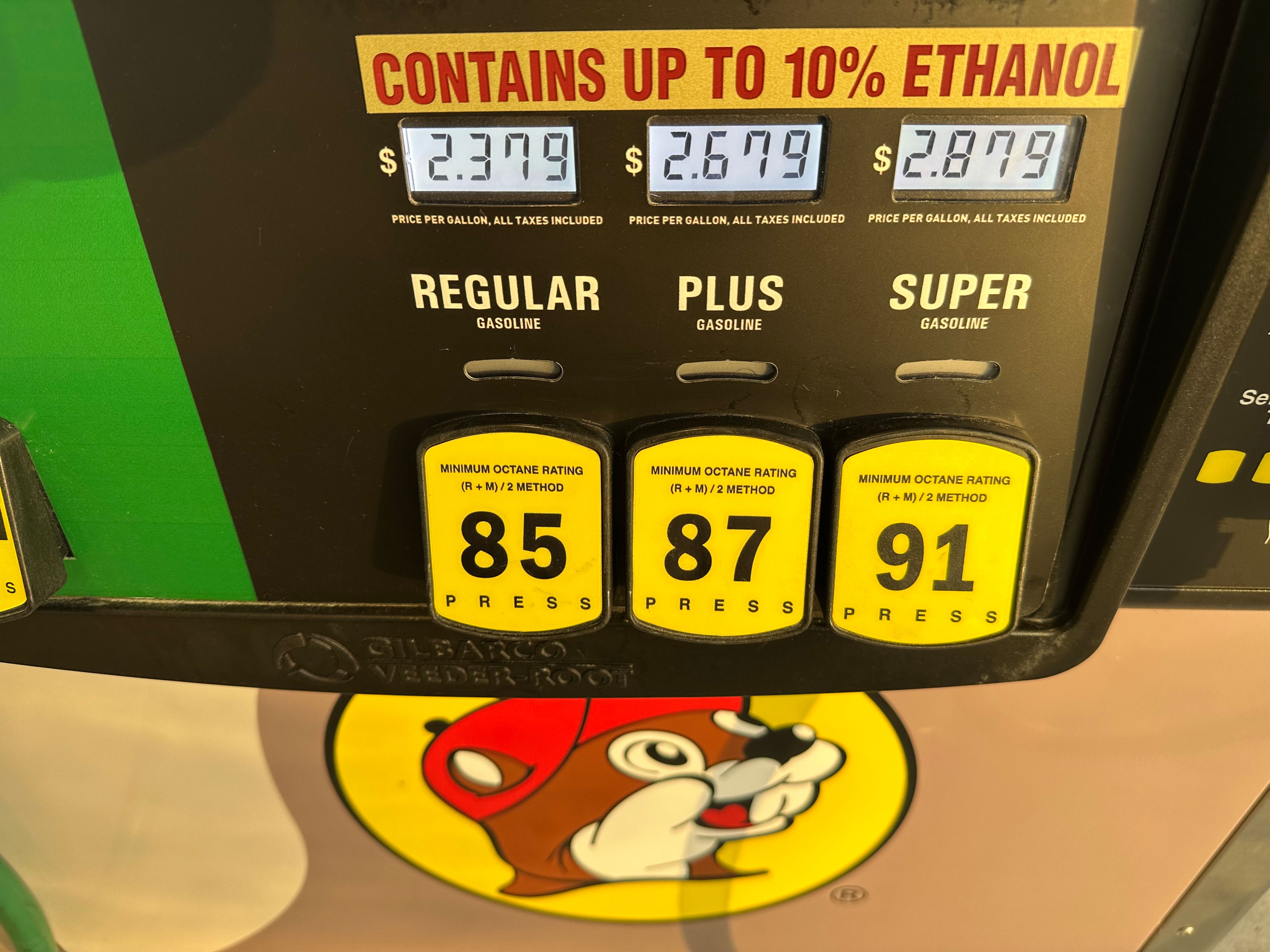 Gas prices hit lowest level since January as oil slides below $60