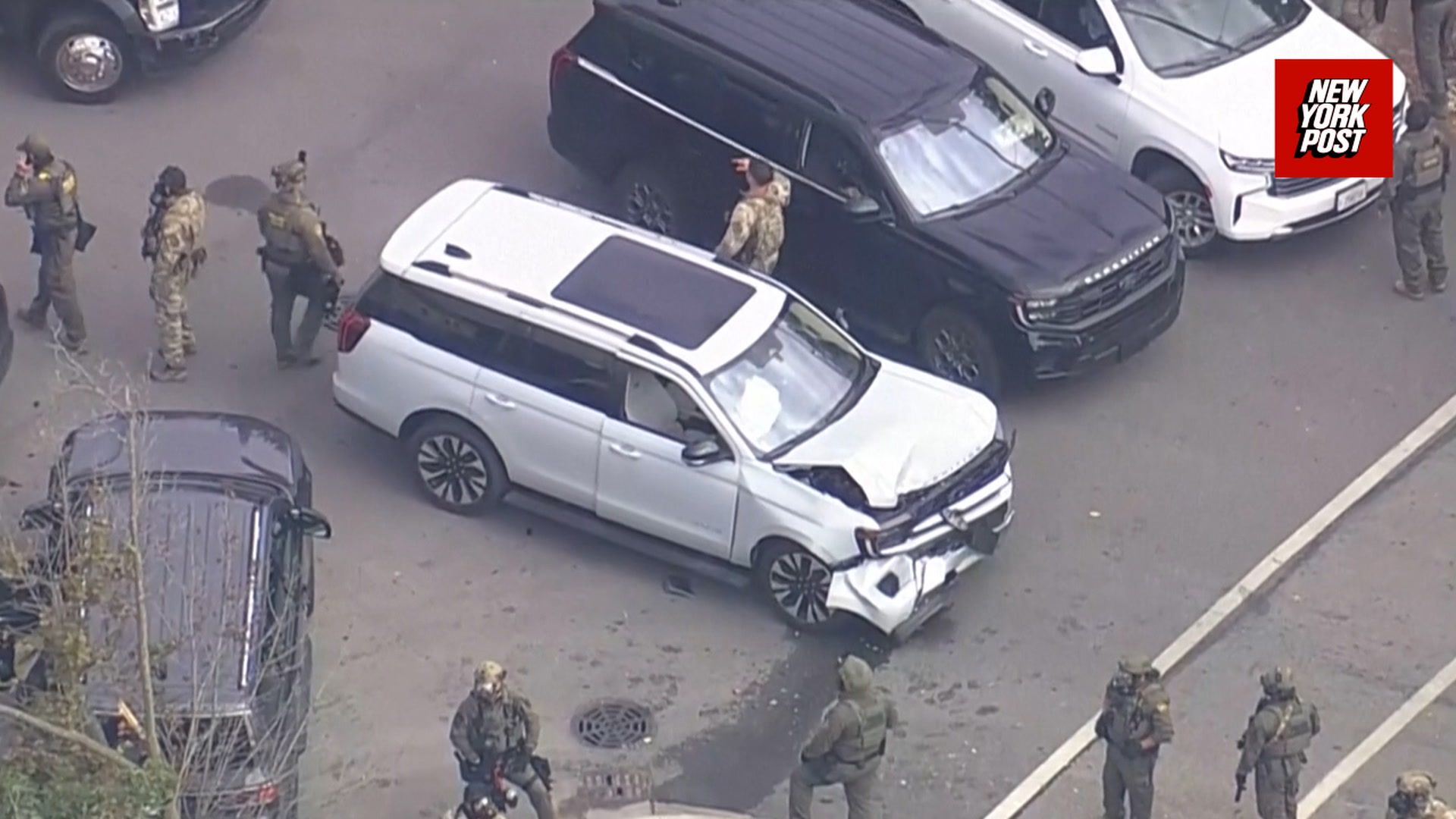 Chase Involving Federal Agents Ends In Crash Sparks Tense Standoff