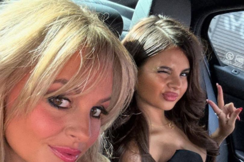 Coronation Street star Tina O'Brien and her daughter, Scarlett Thomas