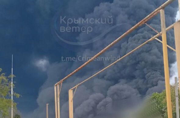 Ukraine destroys 16 Russian oil tanks in devastating drone strike on ...