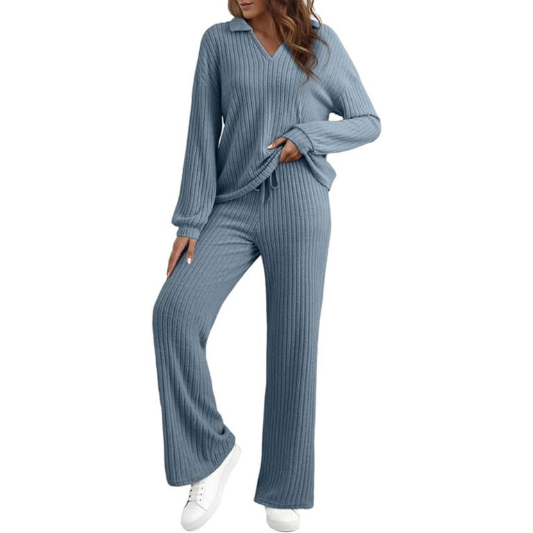Amazon Is Selling a $29 Ribbed Long-Sleeve Lounge Set That’s ‘Perfect ...