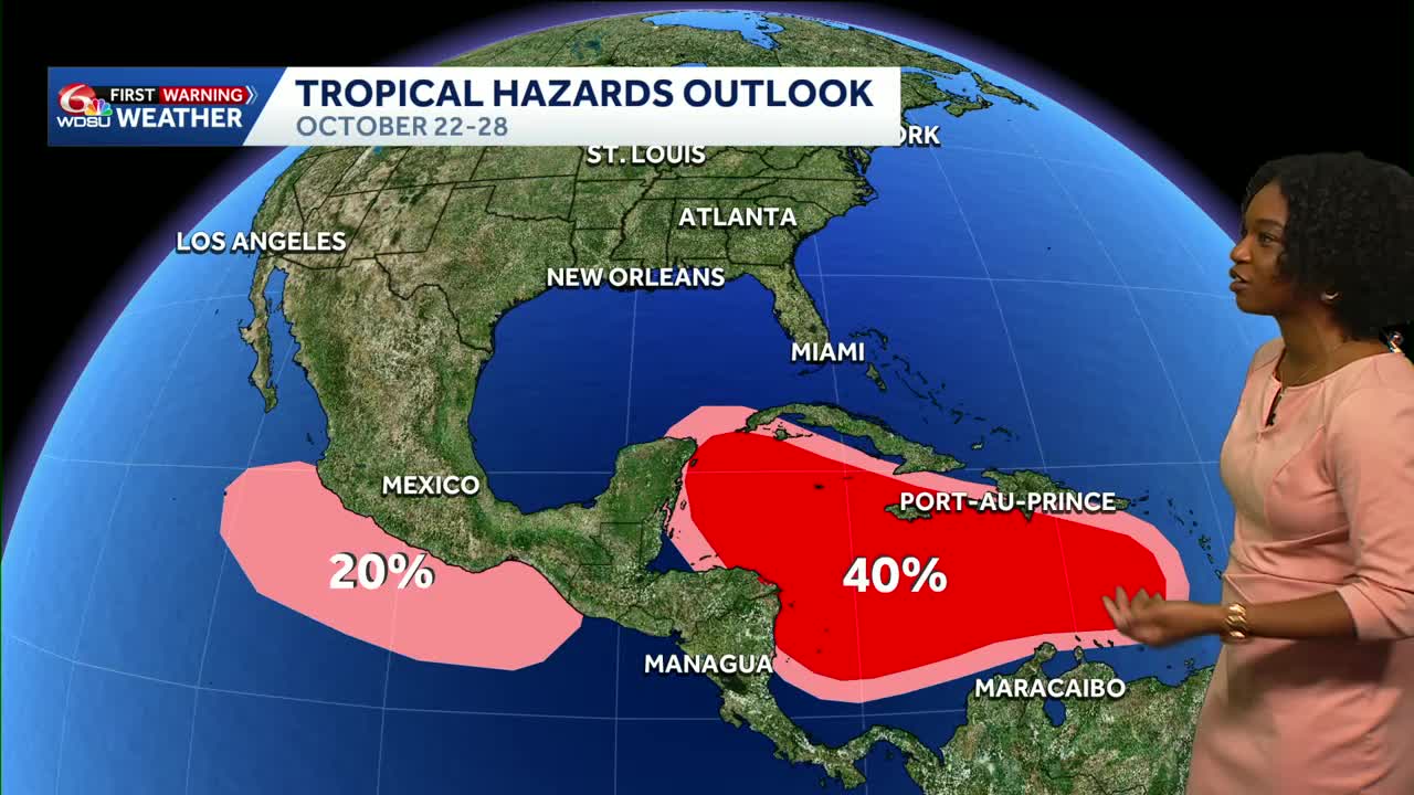 Long-range tropical outlook shows possible development in the Caribbean