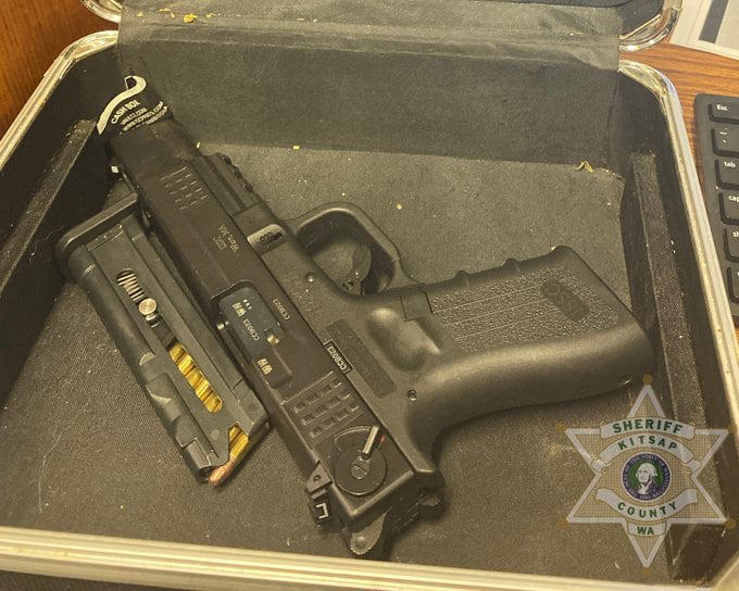 Kitsap County man arrested for illegal gun possession after domestic