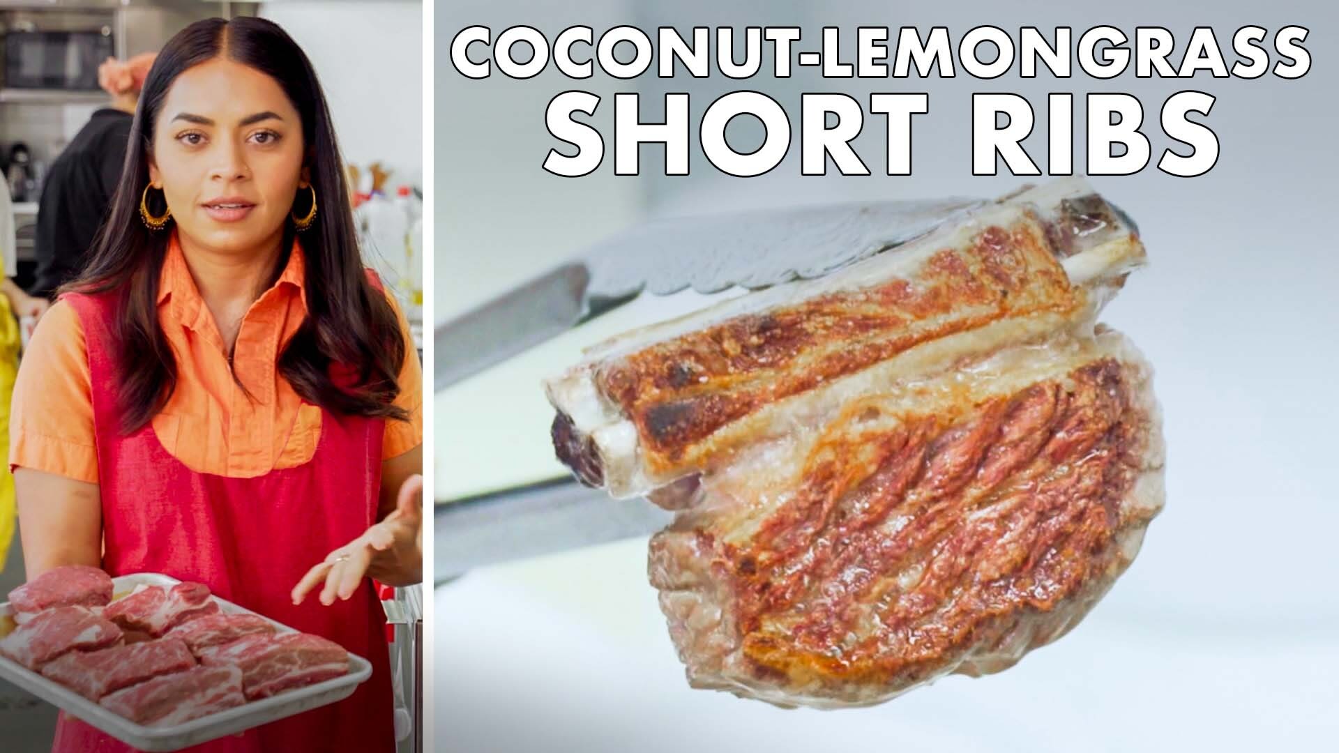 Making Coconut-Lemongrass Short Ribs That Fall Off The Bone