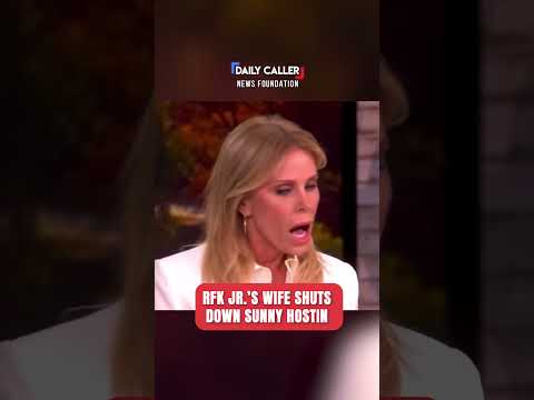 RFK Jr.’s Wife SHUTS DOWN Sunny Hostin