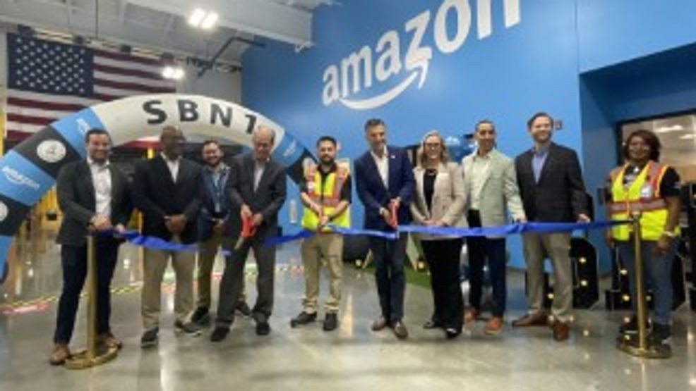 Ribbon cutting opens new Amazon fulfillment center in Elkhart