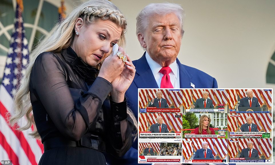 MSNBC snubs coverage of Kirk's Presidential Medal of Freedom