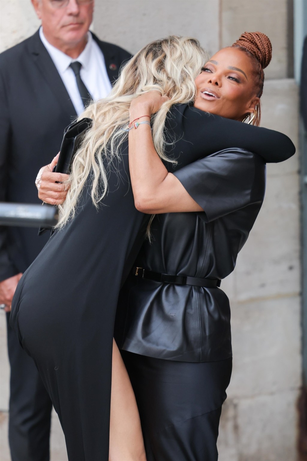 Despite the legal drama, Paris happily reunited with her aunt Janet Jackson earlier this month at Paris Fashion Week. Dede / BACKGRID