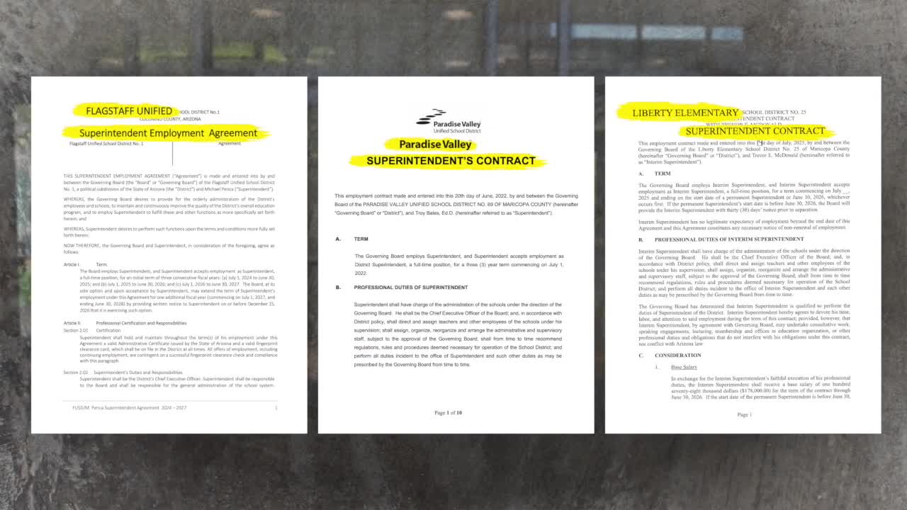 Superintendent Salary requests became a test of transparency