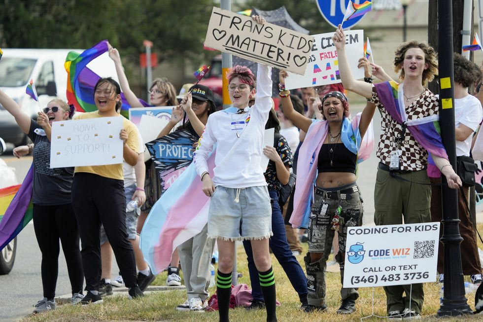 Number of students who 'identify as transgender' halves in just two years