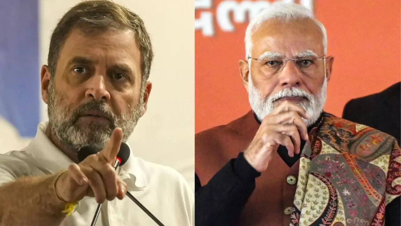 'Frightened': Rahul Gandhi slams PM Modi over Trump's Russian oil claim ...