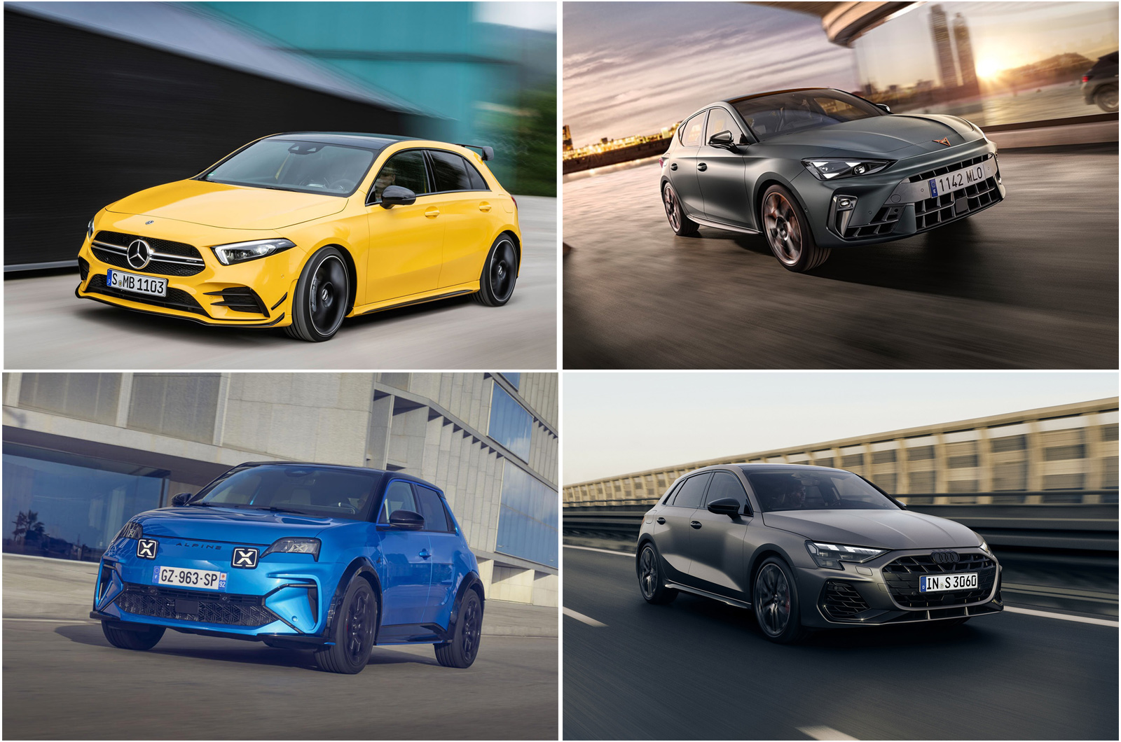 Los mejores hatchbacks deportivos que puedes comprar