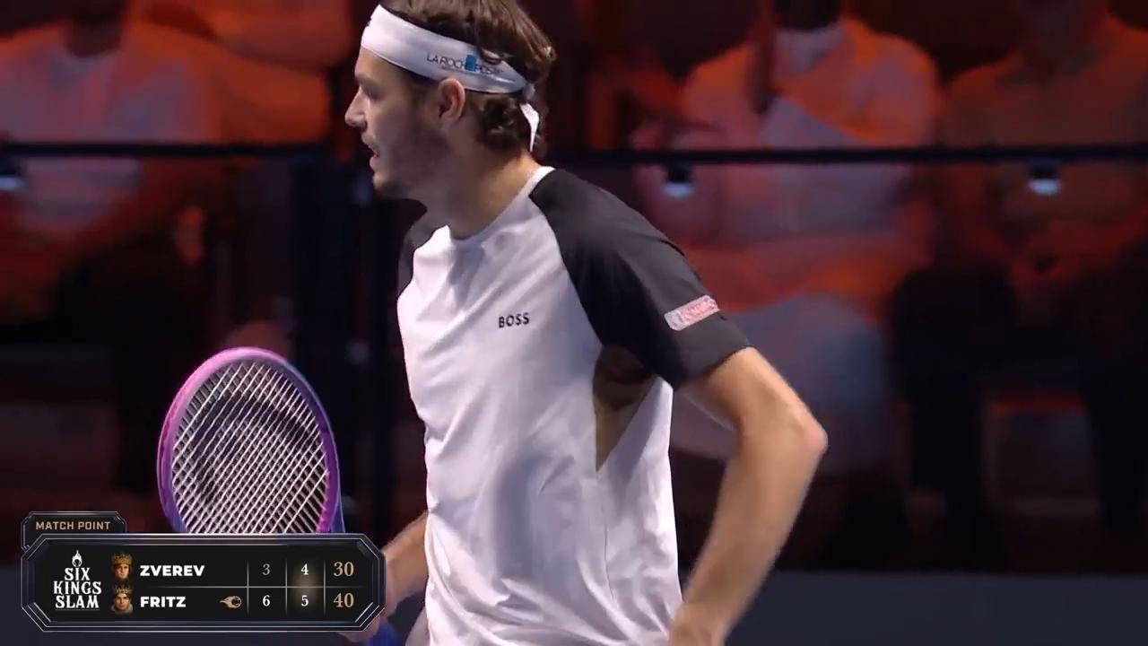 Fritz into Six Kings Slam semi-finals after beating Zverev