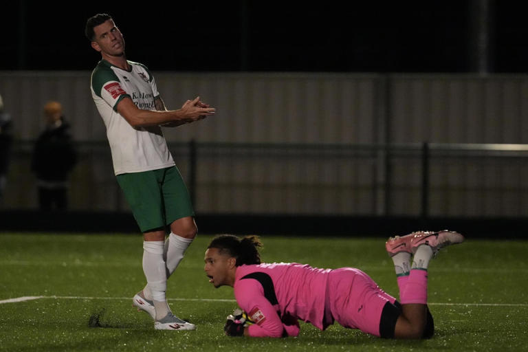 27 photos as - and full report - Moneyfields end Rocks' recent revival