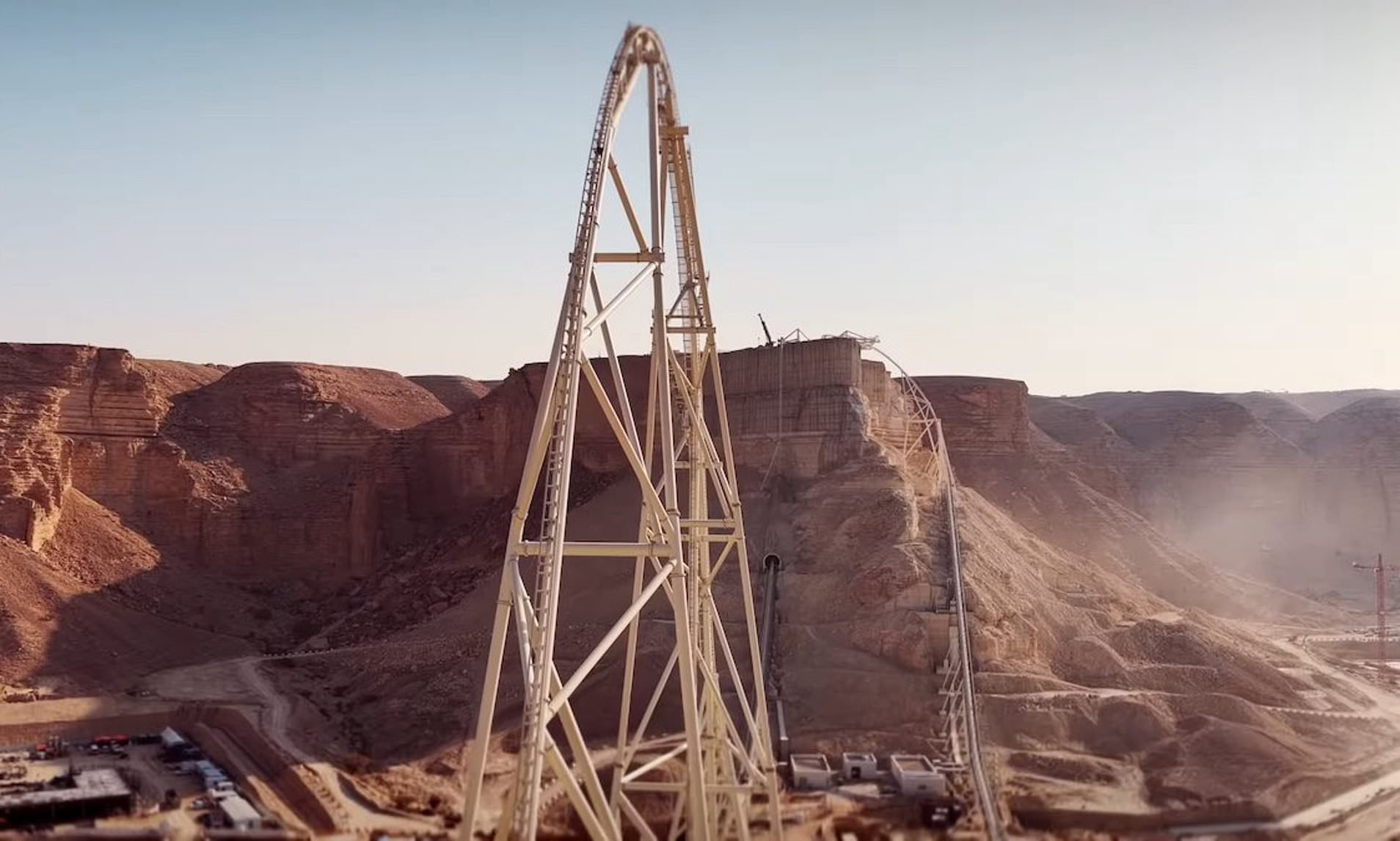 Inside the huge theme park with the world's tallest and fastest ...