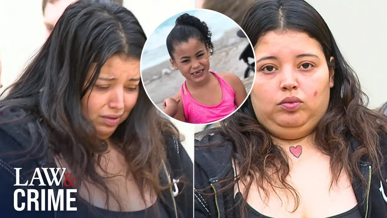 Crying mom arrested after girl’s remains found stuffed in container