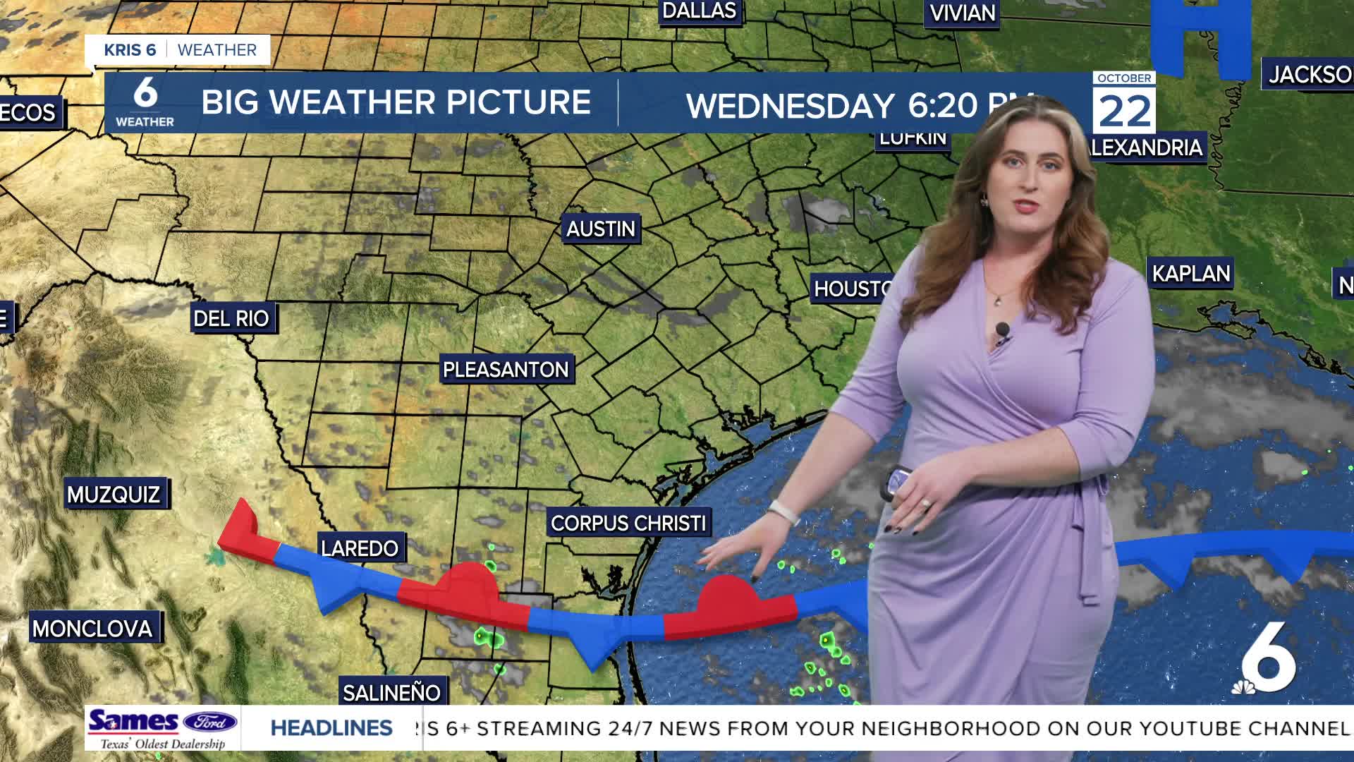 CHANGES AHEAD: Humidity rising ahead of our next chance for meaningful rain