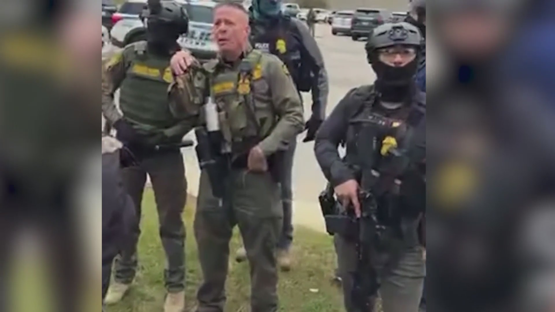 Tensions rise as driver attempts to hit federal agents in Chicago, at ...